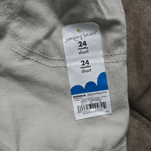 Jumping Beans Khaki Shorts - Picture 2 of 2